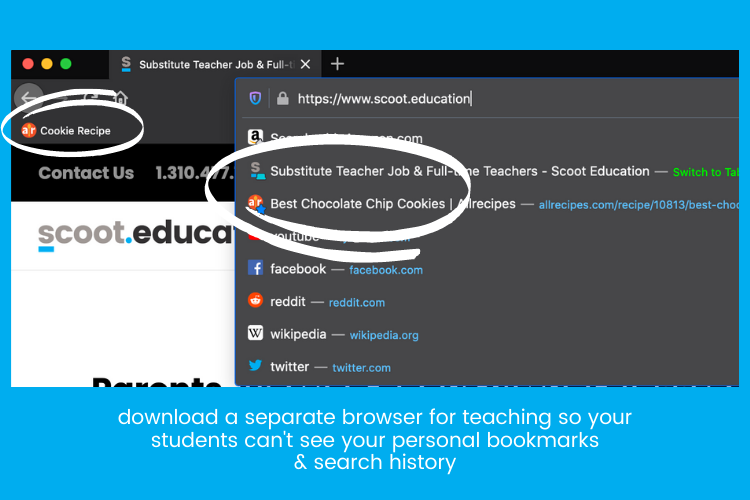 how to share screen in class