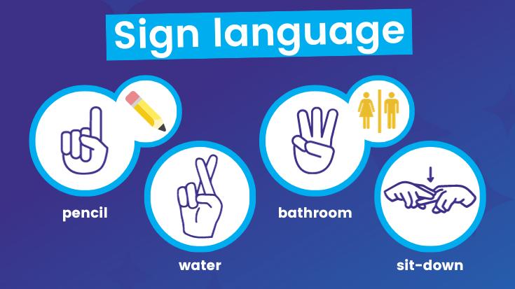 hand signals for the classroom