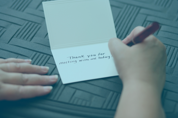 thank you note